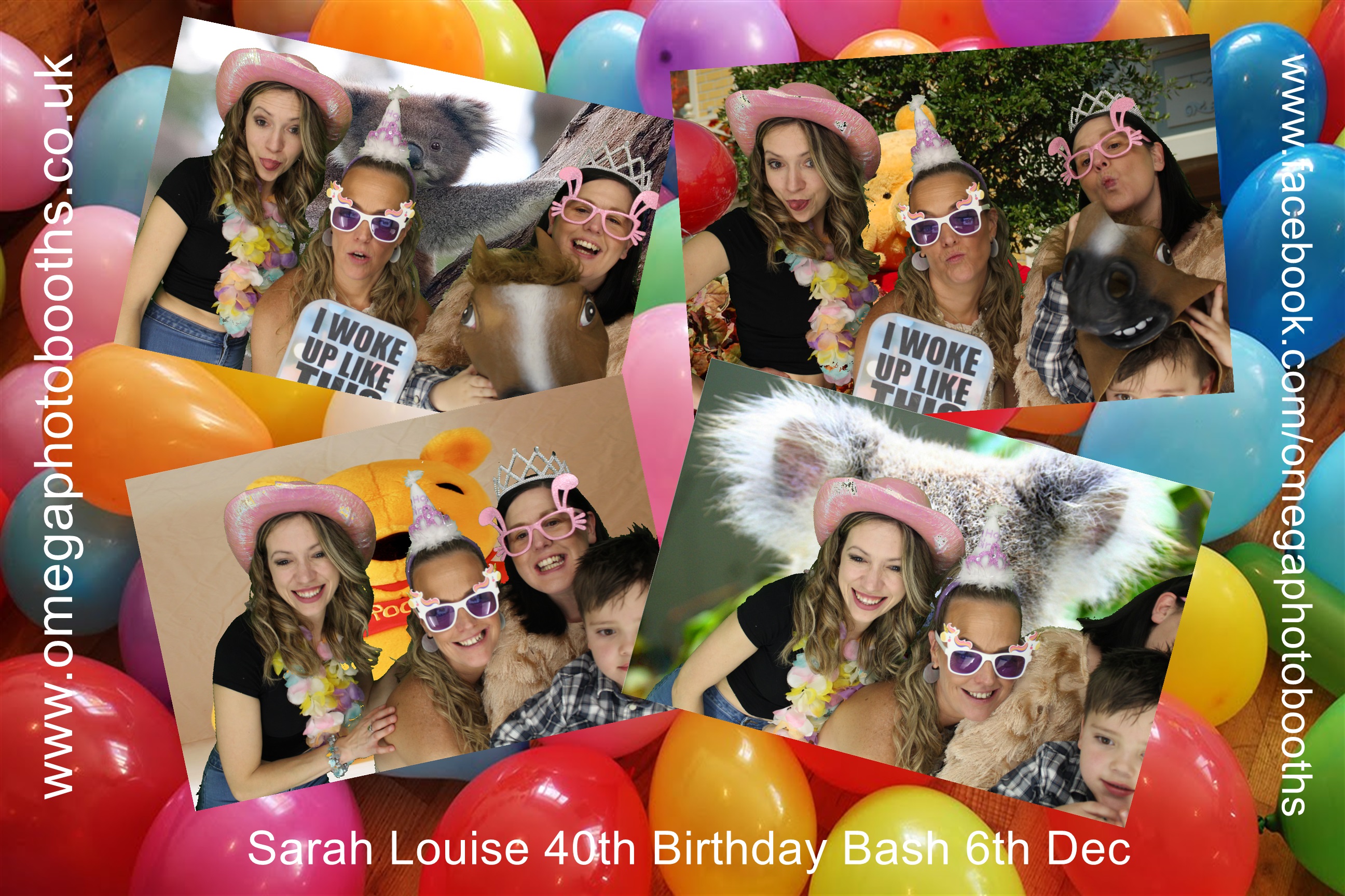 Sarah Louise 40th  | View more photos from the event at gallery.omegaphotobooths.co.uk/u/Omega-Photobooths/Sarah-Louise-40th